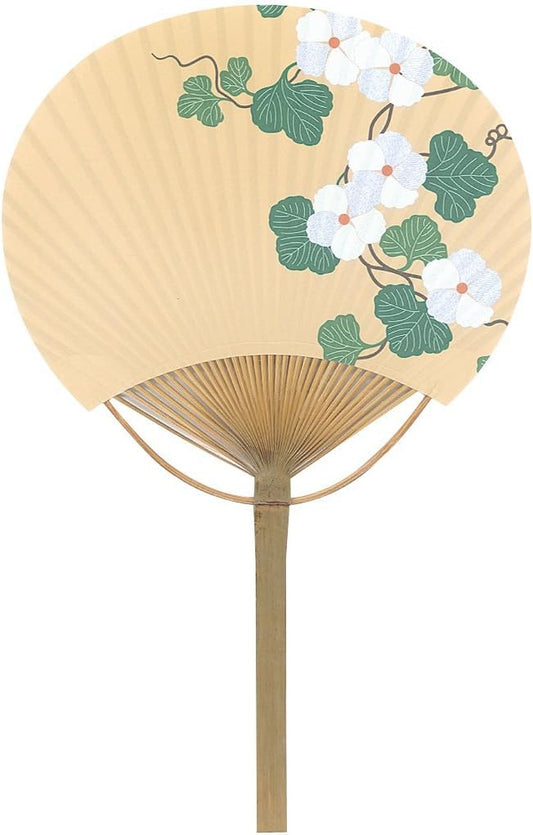 Japanese Tradition Fan - Uchiwa Yugao