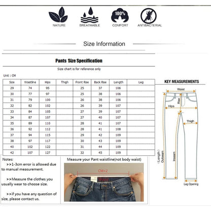 Spring Men Casual Pants Cotton Straight Mens Pants Black Army Khaki Man Trousers Plus Size 40 42 2019 Spring