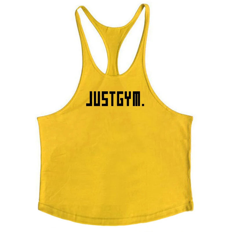 Gyms Workout Sleeveless Shirt Stringer Tank Top Men Bodybuilding Clothing Fitness Mens Sportwear Vests Muscle Singlets