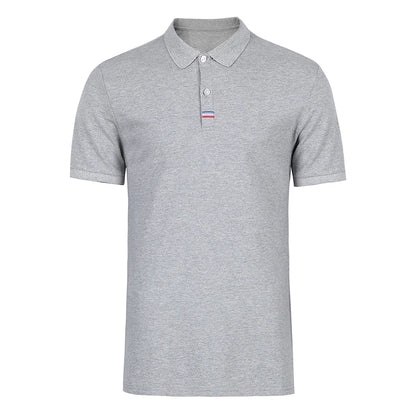 Pioneer Camp Brand Clothing Men Polo Shirt Men Business Casual Solid Male Polo Shirt Short Sleeve High Quality Pure Cotton