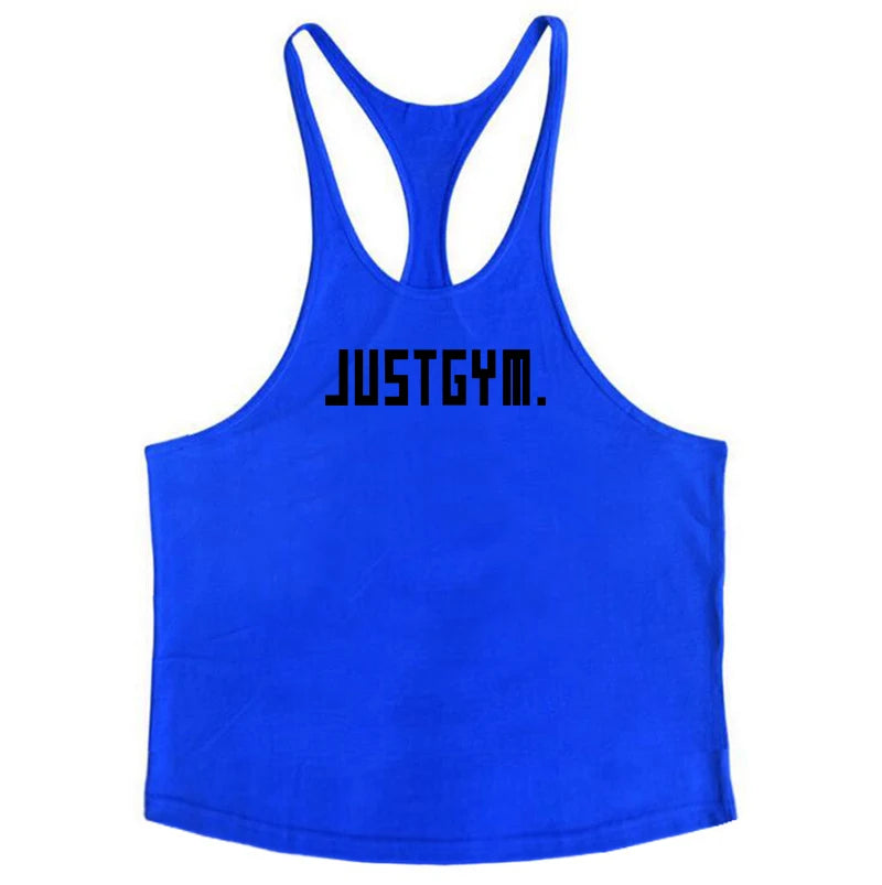 Gyms Workout Sleeveless Shirt Stringer Tank Top Men Bodybuilding Clothing Fitness Mens Sportwear Vests Muscle Singlets